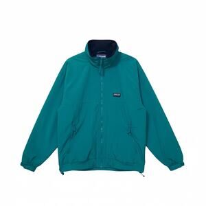 White Sierra Teal Ski Fleece‑Lined Bomber Jacket Men’s M – Retro Cozy Outdoor